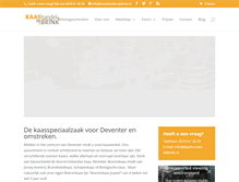 Tablet Screenshot of kaashandel-debrink.nl